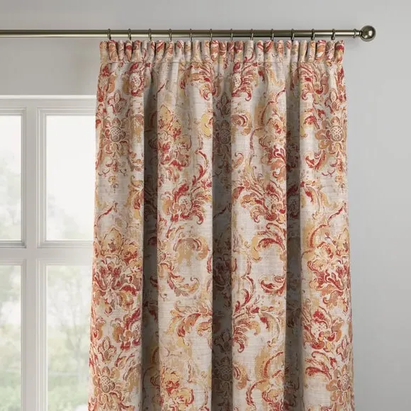 Made to Measure Curtains - Red