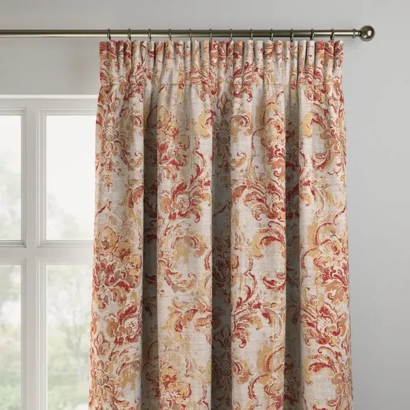 Made to Measure Curtains - Red