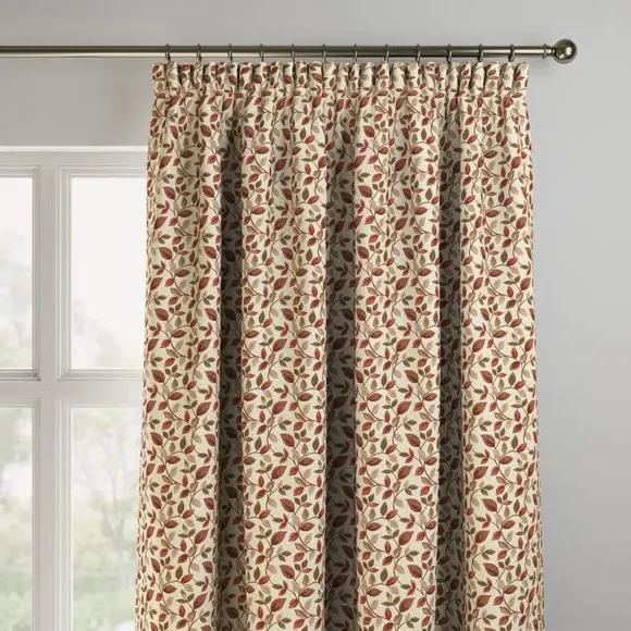 Made to Measure Curtains - Rosso