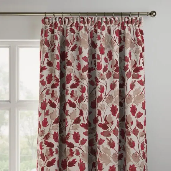 Made to Measure Curtains - Rosso