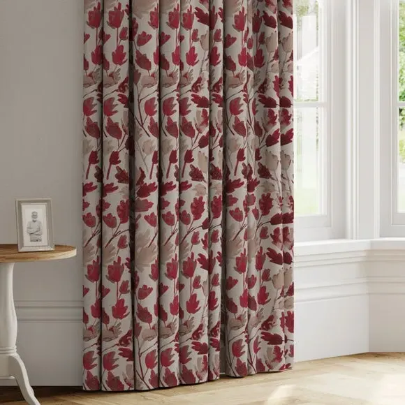Made to Measure Curtains - Rosso