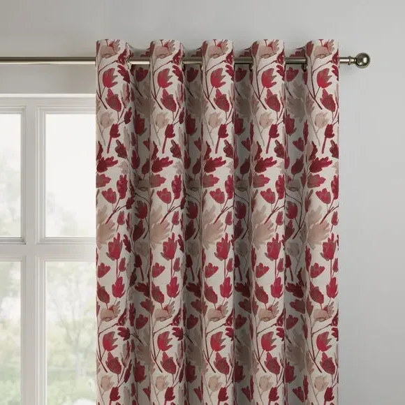 Made to Measure Curtains - Rosso