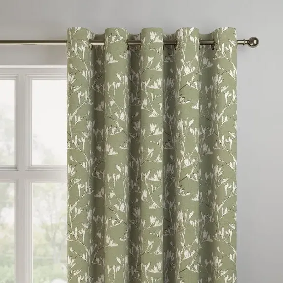 Made to Measure Curtains - Sage, Jacquard