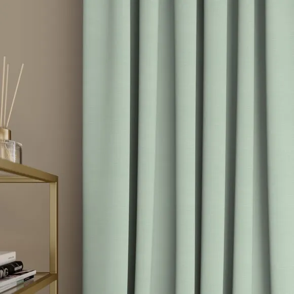Made to Measure Curtains - Sage, Polyester
