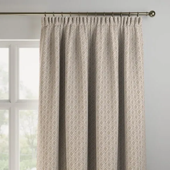 Made to Measure Curtains - Sand, Cotton Linen