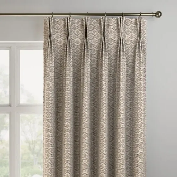 Made to Measure Curtains - Sand, Cotton Linen