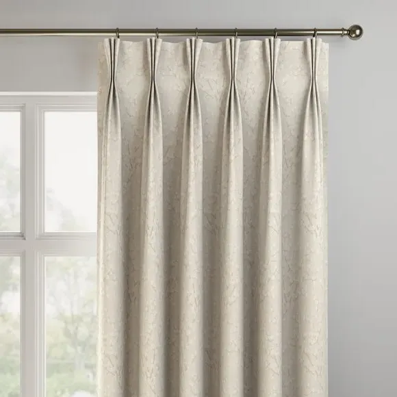 Made to Measure Curtains - Sesame, Jacquard