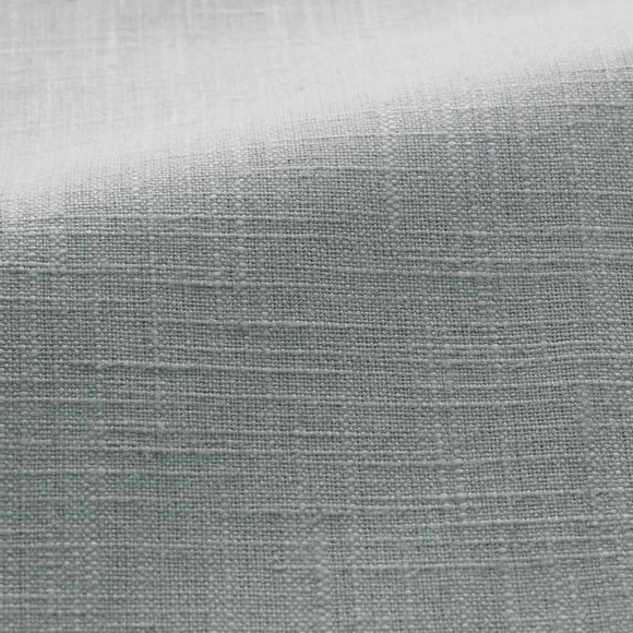 Made to Measure Curtains - Silver, Cotton Linen