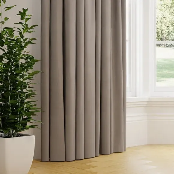 Made to Measure Curtains - Silver, Jacquard