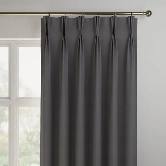 Made to Measure Curtains - Silver, Polyester