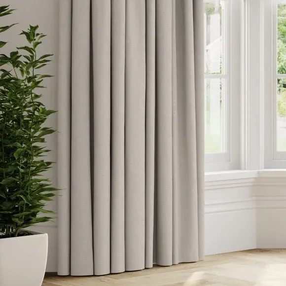 Made to Measure Curtains - Silver, Polyester