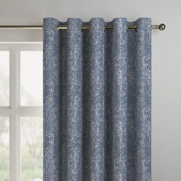 Made to Measure Curtains - Sky Blue