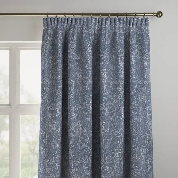 Made to Measure Curtains - Sky Blue