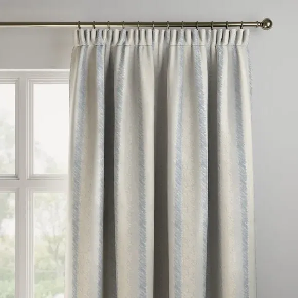 Made to Measure Curtains - Sky Blue