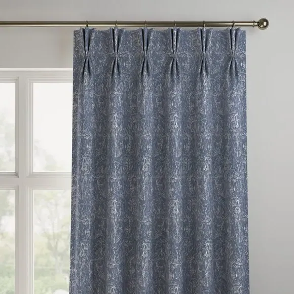 Made to Measure Curtains - Sky Blue