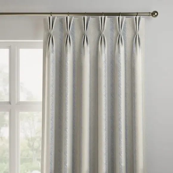 Made to Measure Curtains - Sky Blue
