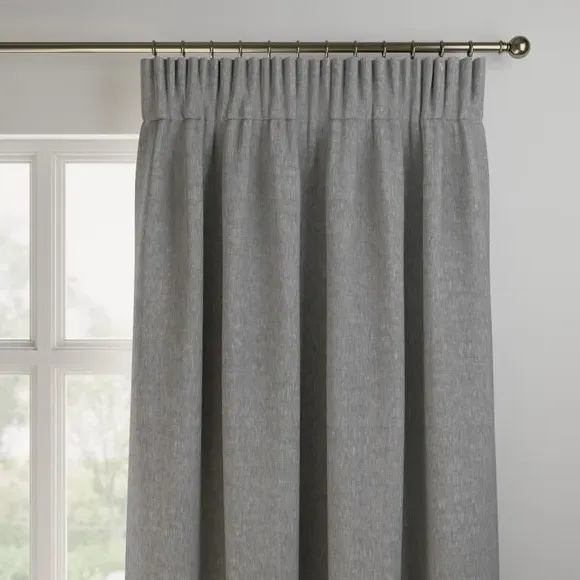 Made to Measure Curtains - Slate, Polycotton