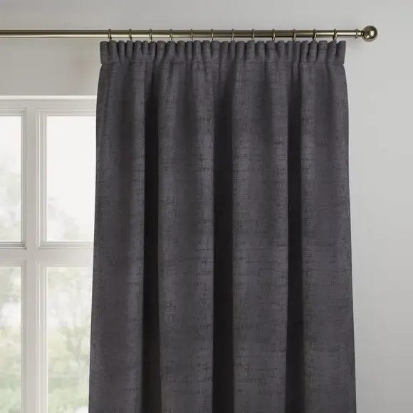 Made to Measure Curtains - Smoke, Polyester