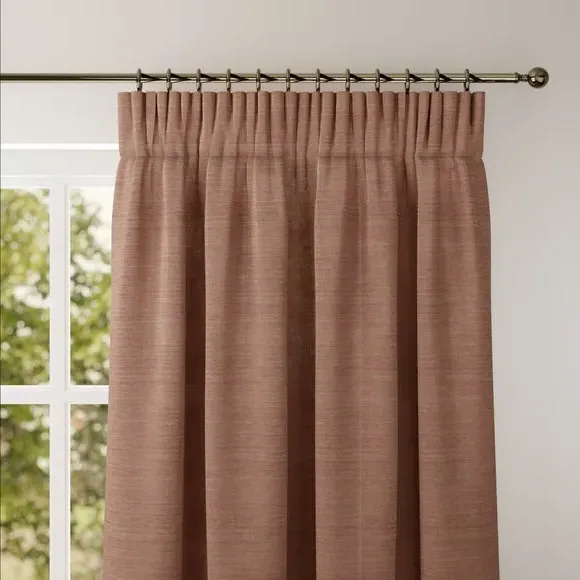 Made to Measure Curtains - Spice, Textured Fabric