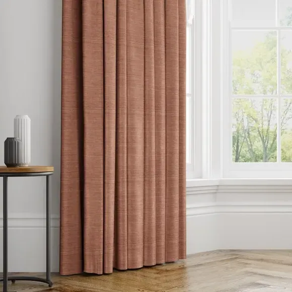 Made to Measure Curtains - Spice, Textured Fabric