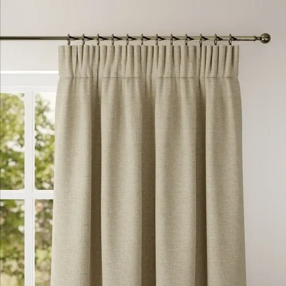 Made to Measure Curtains - Stone, Polyester