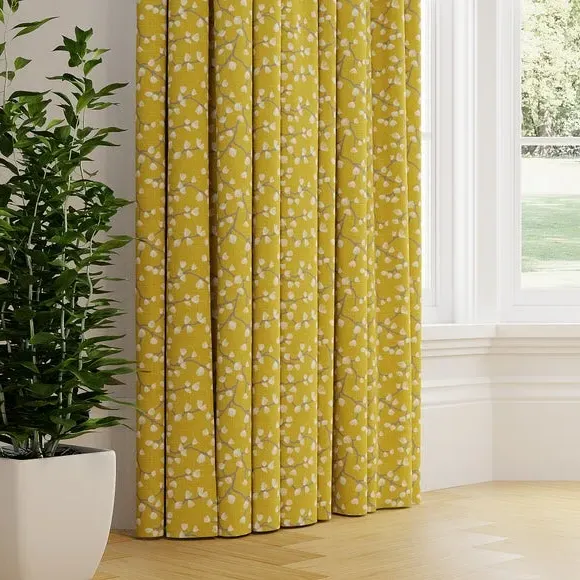 Made to Measure Curtains - Sunflower Print
