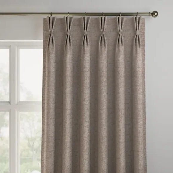 Made to Measure Curtains - Taupe, Polyester