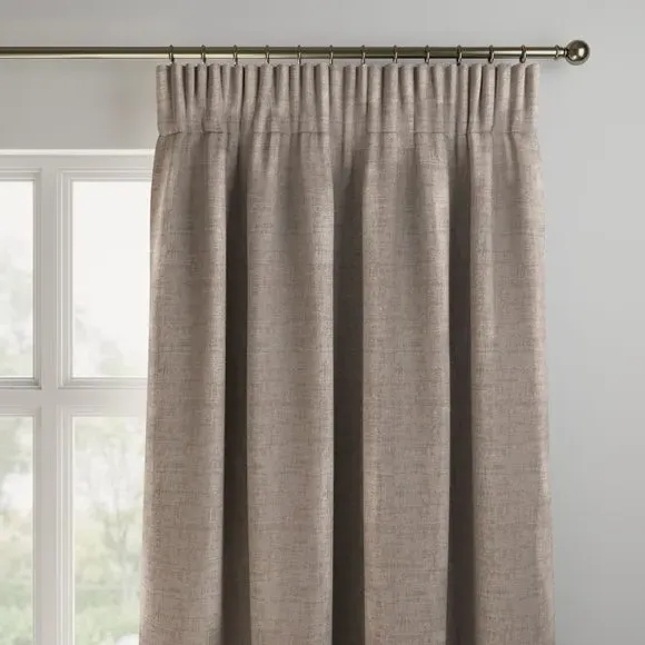 Made to Measure Curtains - Taupe, Polyester