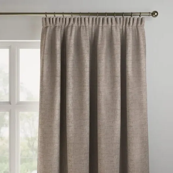 Made to Measure Curtains - Taupe, Polyester