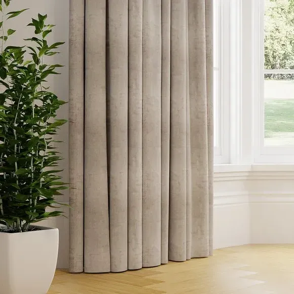 Made to Measure Curtains - Taupe, Polyester