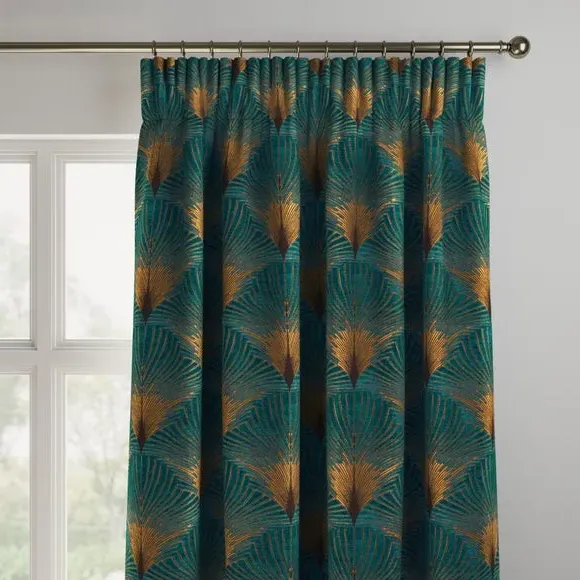 Made to Measure Curtains - Teal