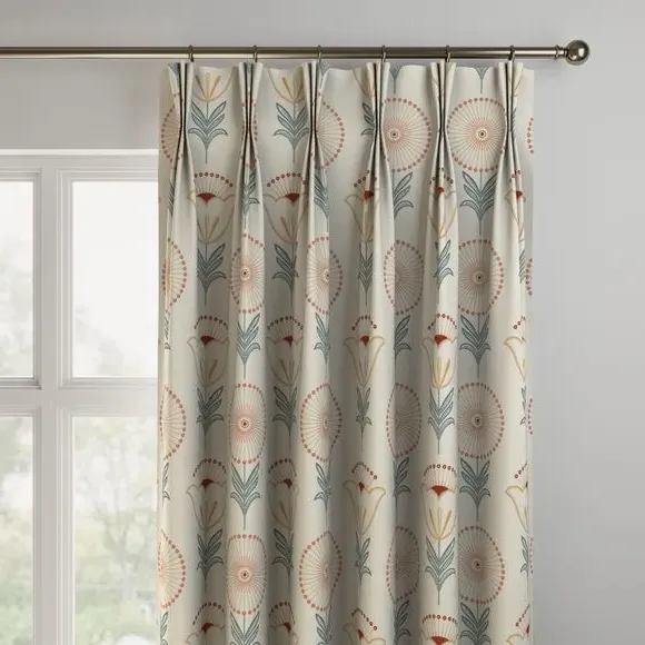 Made to Measure Curtains - Teal, Polycotton