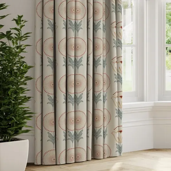 Made to Measure Curtains - Teal, Polycotton