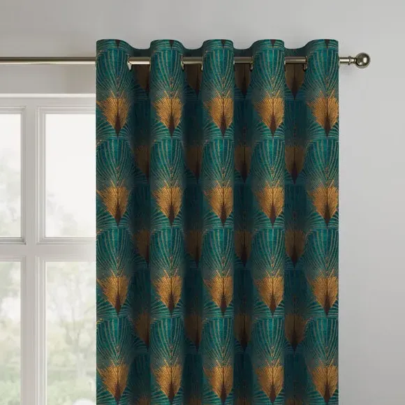 Made to Measure Curtains - Teal