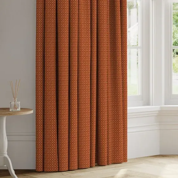 Made to Measure Curtains - Terracotta, Chenille image