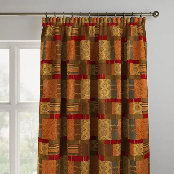 Made to Measure Curtains - Terracotta
