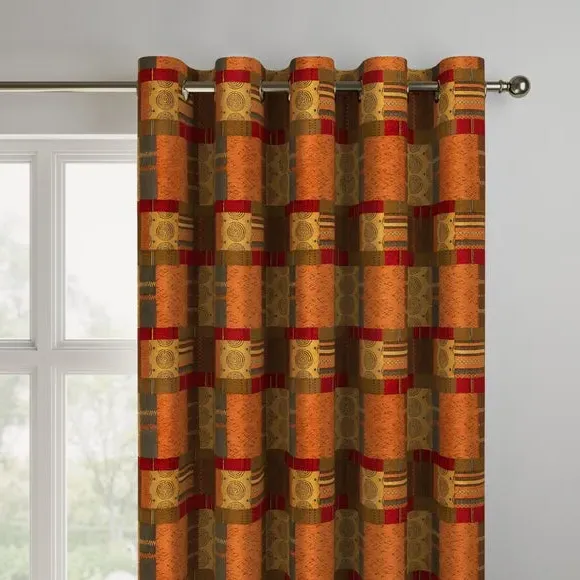 Made to Measure Curtains - Terracotta