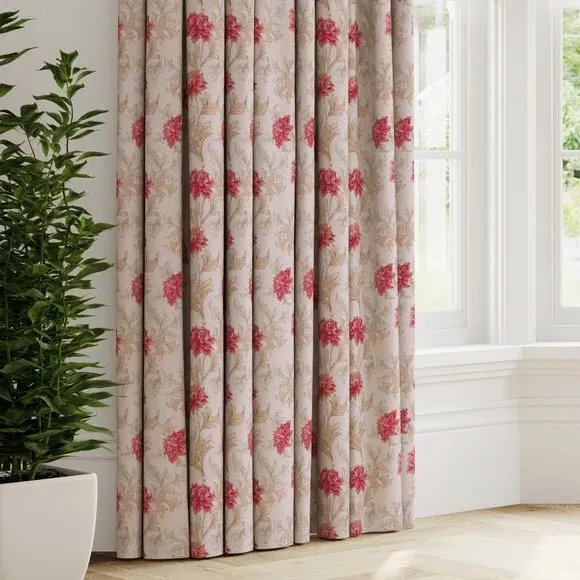 Made to Measure Curtains - Terracotta, Polyester image