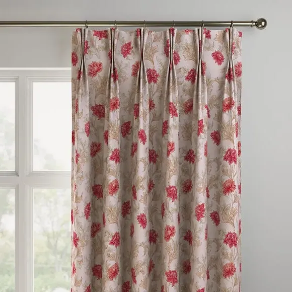 Made to Measure Curtains - Terracotta, Polyester