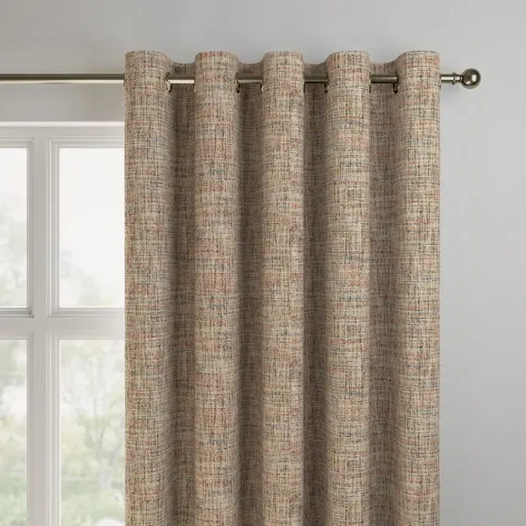 Made to Measure Curtains Textured Print - Autumn