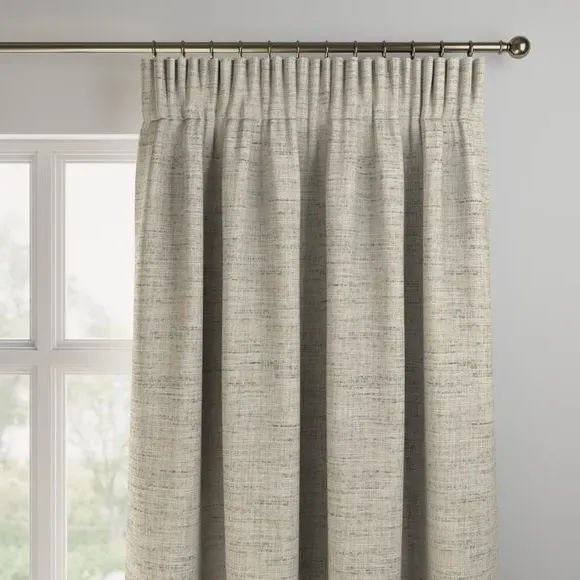 Made to Measure Curtains Textured Print - Dove