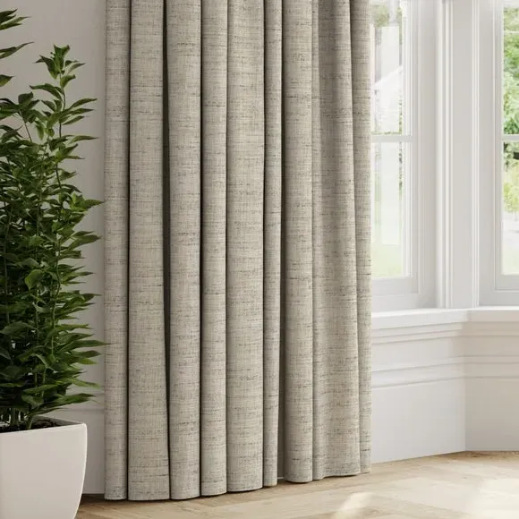 Made to Measure Curtains Textured Print - Dove