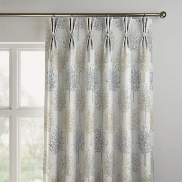 Made to Measure Curtains Tree Design - Dove