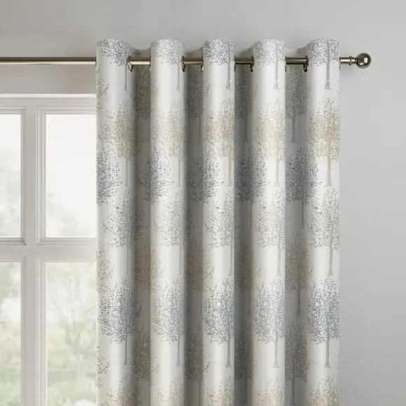 Made to Measure Curtains Tree Design - Dove