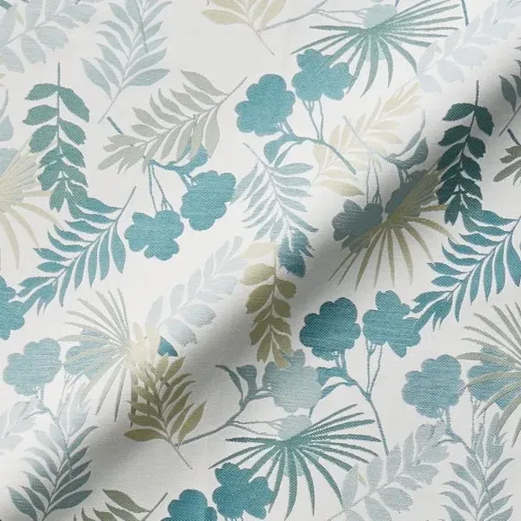 Made to Measure Curtains - Tropical Seafoam