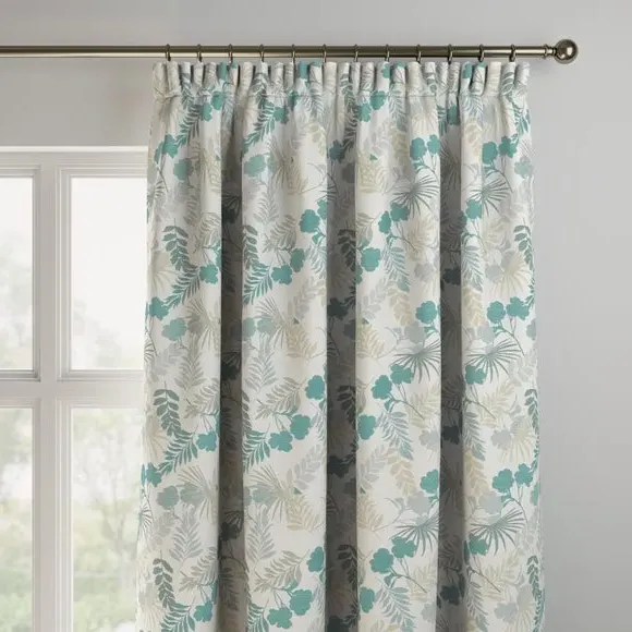 Made to Measure Curtains - Tropical Seafoam
