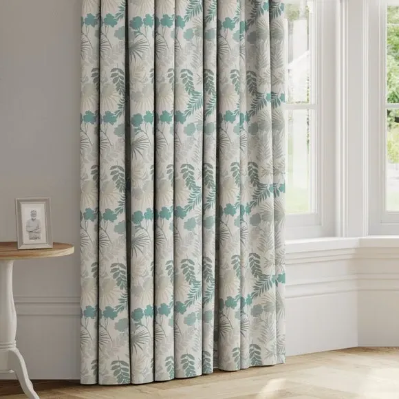 Made to Measure Curtains - Tropical Seafoam