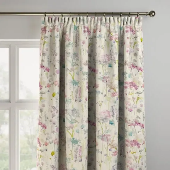 Made to Measure Curtains - Violet, Cotton Linen