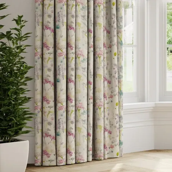 Made to Measure Curtains - Violet, Cotton Linen