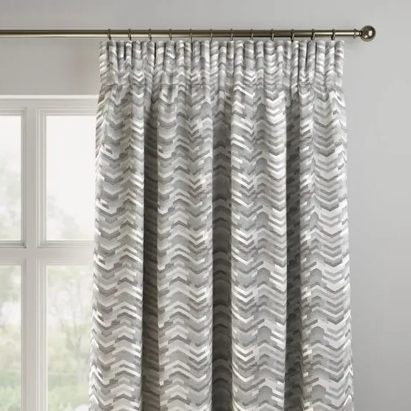Made to Measure Curtains - Volta Silver